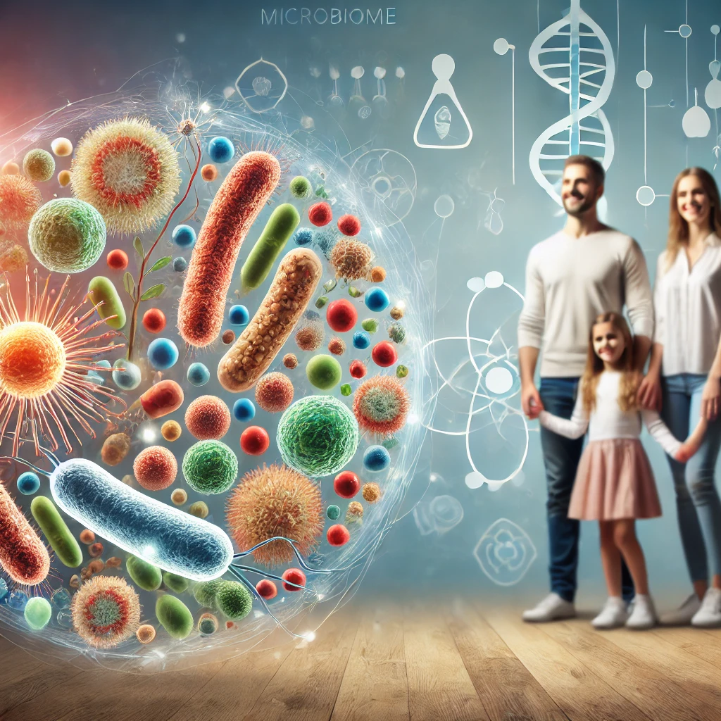 Microbiome healthy family